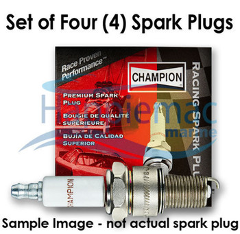 Champion RV12YC Copper Spark Plug - Set of 4