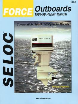 Seloc Marine Force 2 Stroke Outboards Shop Repair Manual 1984-1999