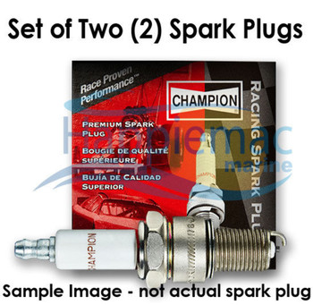 Champion Spark Plug RN9YC - Set of 2