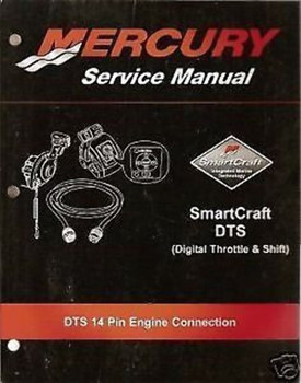 Mercury Mariner Smartcraft DTS 14 Pin Engine Service Shop Repair Manual