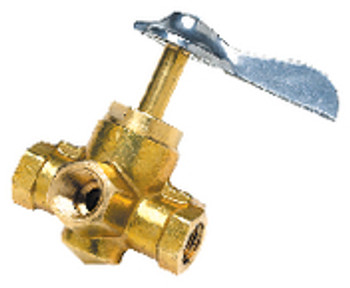 FUEL LINE VALVE-3 WAY- 3/8