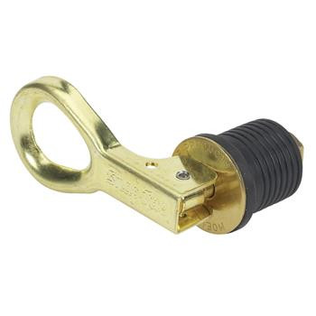 DRAIN PLUG, SNAP TITE 1" BRASS, ,