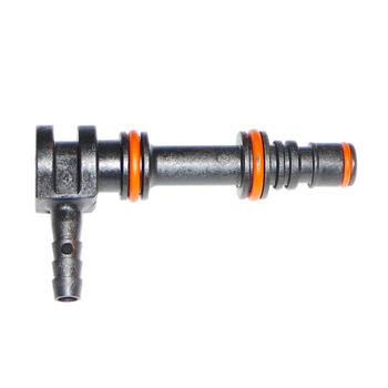 FITTING, 90DEG LUBE MONITOR, GEN II, BRAVO W/PLASTIC STYLE, TRANSOM FITTING    1998-UP