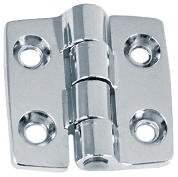 Perko Chrome Plated Zinc Butt Hinges - Pack of 2