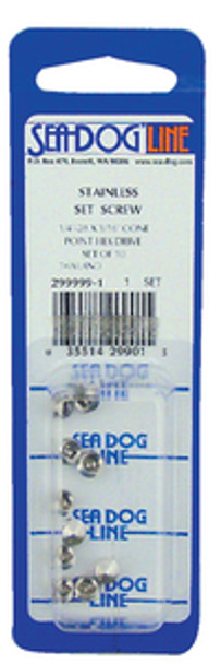 Sea-Dog Line Set Screws - Pack of 10