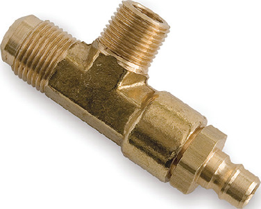 Seastar HF5519 TM Cylinders Bleed Tee Brass Hydraulic Fitting - Bag of 2
