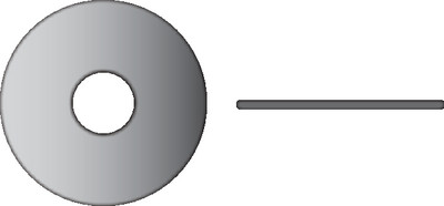 Seachoice SC4751 #6 Stainless Fender Washers Case of 10 / Bag of 100