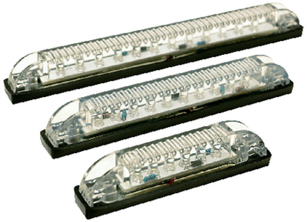 Seachoice 3001 0.36 Watts White 6 LED Underwater Light Strip - Case of 6