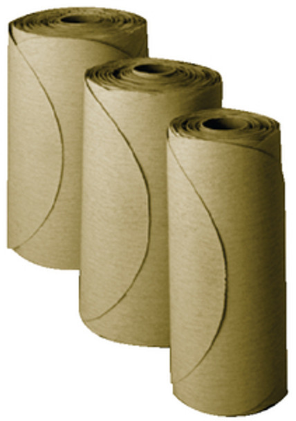 3M Marine 1435 P320A 216U A-Weight Stikit Gold Disc Rolls - Roll of 175