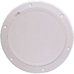 Beckson DP65-N Diamond Center Beige Pry-Out Deck Plate
