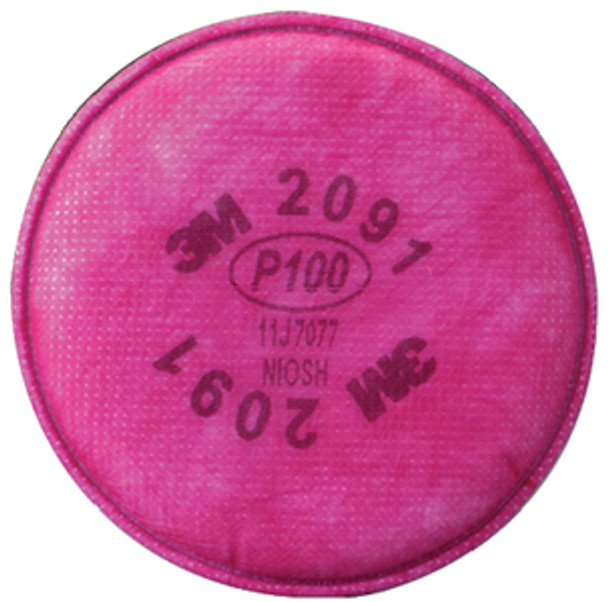 3M Marine 2091P100 P100 Particulate Filter - Bag of 2