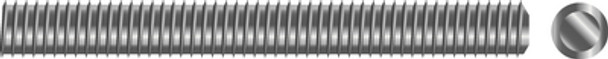 Seachoice SC2784 1/2-in.-13 x 3-ft. Stainless Threaded Rods - Case of 10