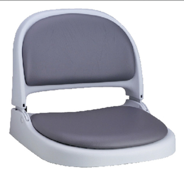 Attwood Gray Vinyl Proform Boat Seat