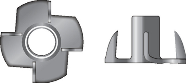 Seachoice SC3869 Stainless Tee Nut - Case of 10 / Bag of 25