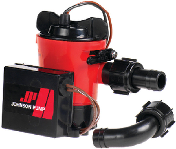 Johnson 2.5-Amps 12-Volts Ultima Combo Automatic Pump with Float Switch