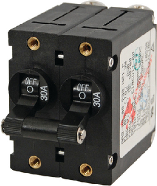 Blue Sea 7241 50-Amps A-Series Double Pole AC/DC Circuit Breaker