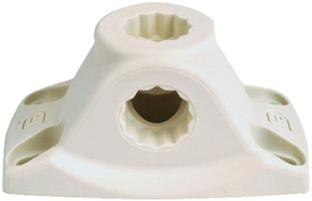 Attwood Marine 5011W7 White Side/Surface Rod Holder Mount - Case of 4
