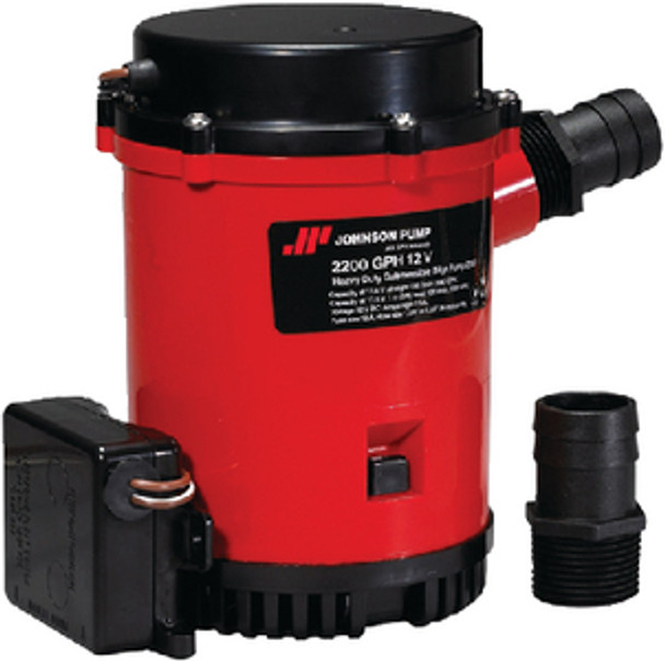 Johnson 02274-001 2200-GPH Heavy Duty Combo Automatic Pump with Ultima Switch