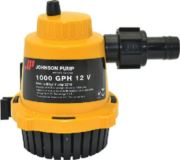 Johnson 189-22102 3-Amps Pro-Line Bilge Pump