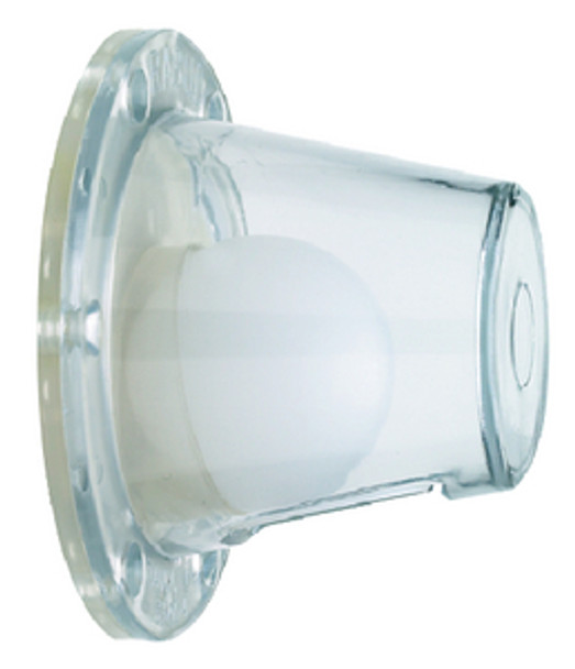 Seachoice 18281 Large Clear Self Bailing Scupper - Case of 12
