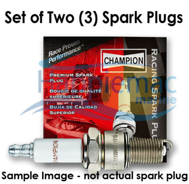 Champion Spark Plug RV15YC4 - Set of 3