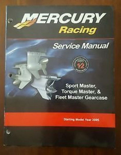 Mercury Mariner Sport Torque & Fleet Master Service Shop Repair Manual