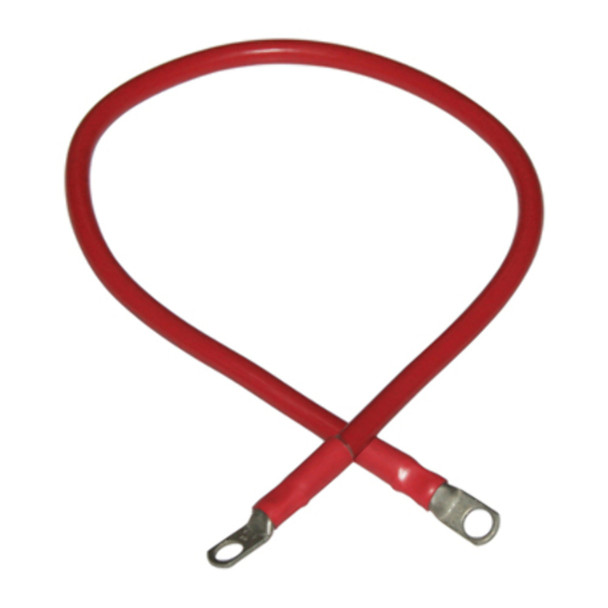 Copper Strand 3/8 Ring Cable 4GA Red