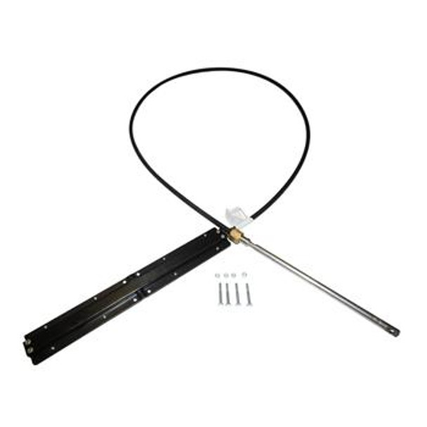 STEERING CABLE RACK 28FT, UFLEX & TELEFLEX SSC124, MORSE COMMAND 200
