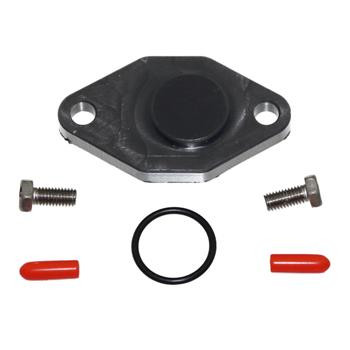 BLOCK OFF, OIL INJECTION, SEADOO 88-05 ALL 580/650/720CC, MERCURY 75-125HP L3 L4