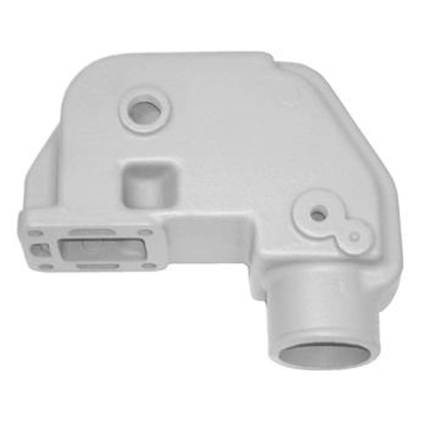 EXHAUST ELBOW 3" REAR MOUNT, MERCRUISER 4CYL L6 V8 W/LOG, 1972-1982