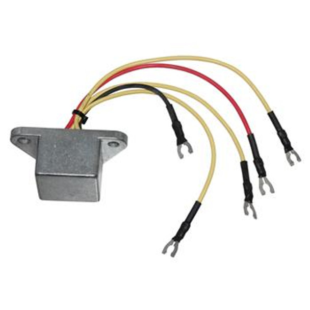 RECTIFIER 4 WIRE RING TERMINAL, JOHNSON/EVINRUDE 4-60HP, 1977-1984