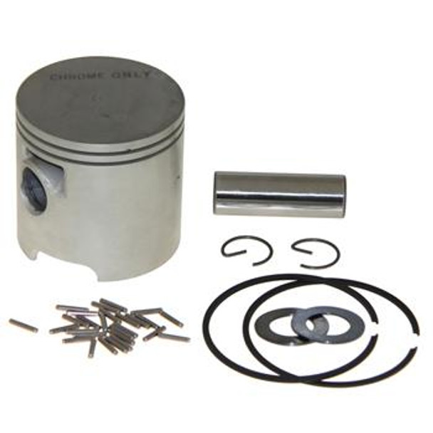 PRO PISTON KIT STD CHROME BORE  MERCURY 15-25HP 2CYL  BORE SIZE 2.562