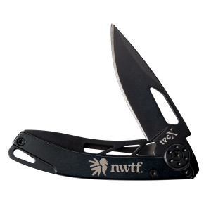 Tec X Dinero Black Hard Coat - Frame Lock and Money Clip Tec X Dinero Black Hard Coat - Frame Lock and Money Clip