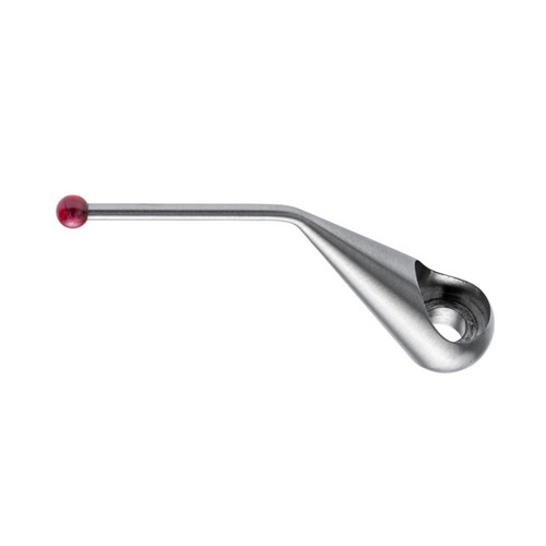 Renishaw M4 Stylus, M4 Ruby Ball Cranked Stylus, Tungsten Steel Stem, L 21.6 mm [A-5000-5307]