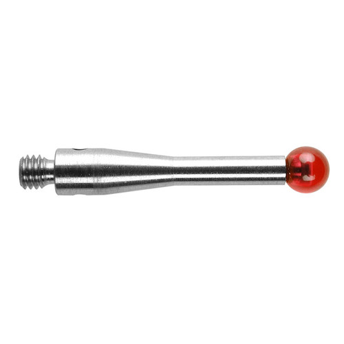 Renishaw M3 Stylus, M3 Ø4.0 mm Ruby Ball, SS Stem, L 21, EWL 17.2 [A-5000-7606]