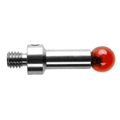 Renishaw M4 Stylus, M4 Ø6.0 mm Ruby Ball Stylus, SS Stem, L 17 mm, EWL 13.3 mm [A-5000-7555]