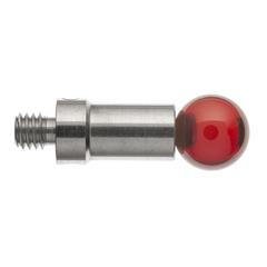 Renishaw M4 Stylus, M4 Ø8.0 mm Ruby Ball Stylus, SS Stem, L 16 mm, EWL 16 mm [A-5000-7557]