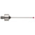 Renishaw M5 Stylus, M5 Ø2.0 mm Ruby Ball Stylus, TC Stem, L 40 mm, EWL 31.0 mm [A-5003-5222]