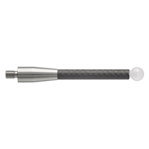 Renishaw M3 6 mm Zirconia Ball Stylus - Carbon Fiber Stem (L 100 mm EWL  100mm)