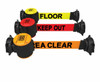 Banner Stakes 30' Magnetic Wall Mount available in Yellow, Red and Orange. Shop now!