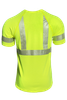 NSA BSTJTRC2 Drifire Hi-Vis FR Control Short Sleeve Tee - Type R Class 2 - 1 Each