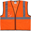 BUY Luminator Series
Hi Vis Reflective Orange Safety Vest
Meets ANSI Type R Class 2 Standards
Mesh Fabric with 2 Inch Silver Stripes
Zipper Front Closure now and SAVE!