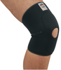 Ergodyne 615 16534 Polyflex Knee Sleeve w/ Anterior Pad & Open Patella, Size: Large, 1 Each