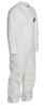 Dupont Tyvek TY120S-XL- White Coveralls w/ Open Wrists and Ankles, XL - 25 Each