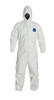 Buy Ty127S Tyvek Disposable Coverall with attached Hood by the case and SAVE up to 40%!   The extra layer of hood protects your head from particulates and light liquid splash.