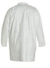 DuPont TY210S Tyvek Frocks w/ Collar and Front Snap Closure Rear view. Shop now!