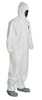 Dupont TY122S-4XL White Coveralls w/ Hood & Skid-Resistant Boots, Size: 4XL -  1 Each- In Limited Stocks 