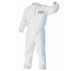 KleenGuard A30 46107 Elastic Wrists and Ankles Protection Coveralls - 4X-Large - 25 Each