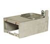 Side view of Haws 1025G Barrier-Free Wall Mount Fountain. Shop now!