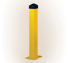 Buy Eagle 1752 5 Inch x 24 Inch Yellow Square Steel Bollard Post w/ Cap today and SAVE up to 25%.